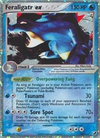 Feraligatr ex | 103/115 | Holofoil | Unseen Forces