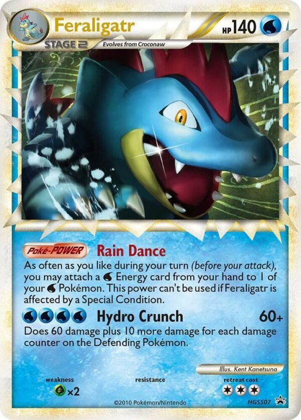 Feraligatr (Prime) HGSS07 Holofoil HGSS Promos
