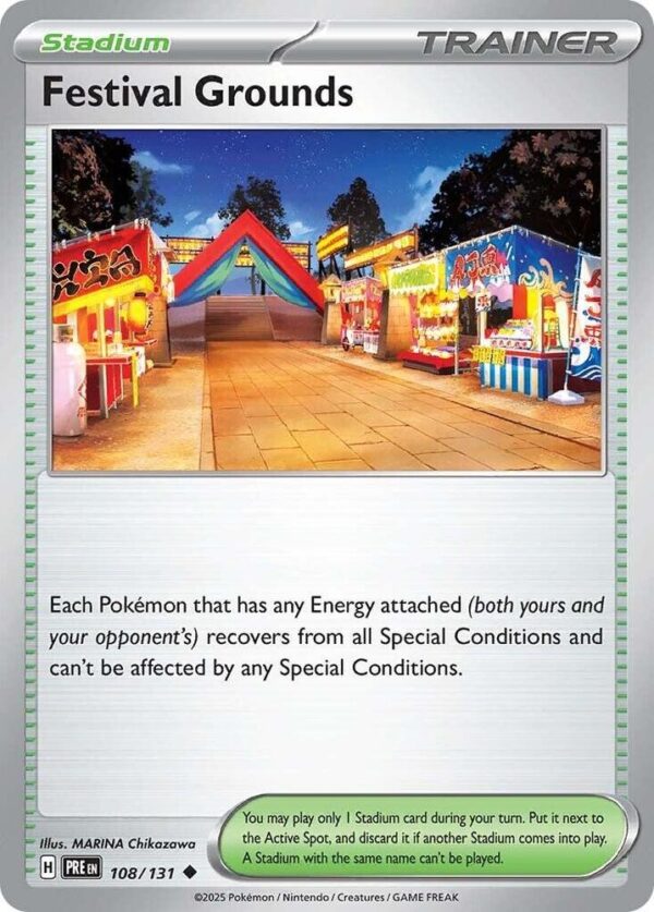 Festival Grounds 108/131 Normal SV: Prismatic Evolutions