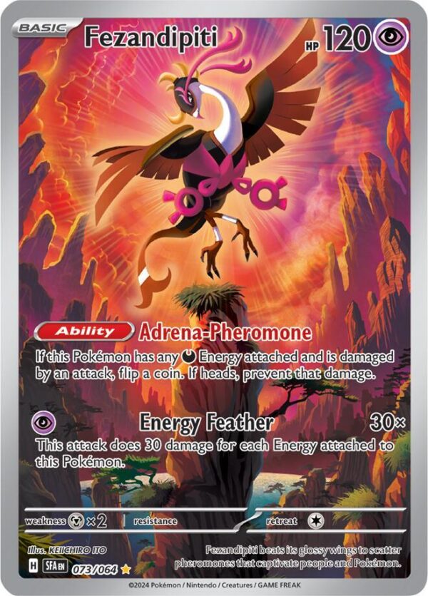 Fezandipiti 073/064 Holofoil SV: Shrouded Fable
