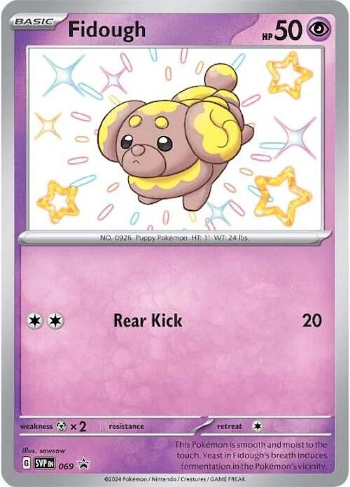 Fidough 069 Holofoil SV: Scarlet & Violet Promo Cards