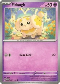 Fidough | 097/198 | Reverse Holofoil | SV01: Scarlet & Violet Base Set Fidough | 097/198 | Reverse Holofoil | SV01: Scarlet & Violet Base Set
