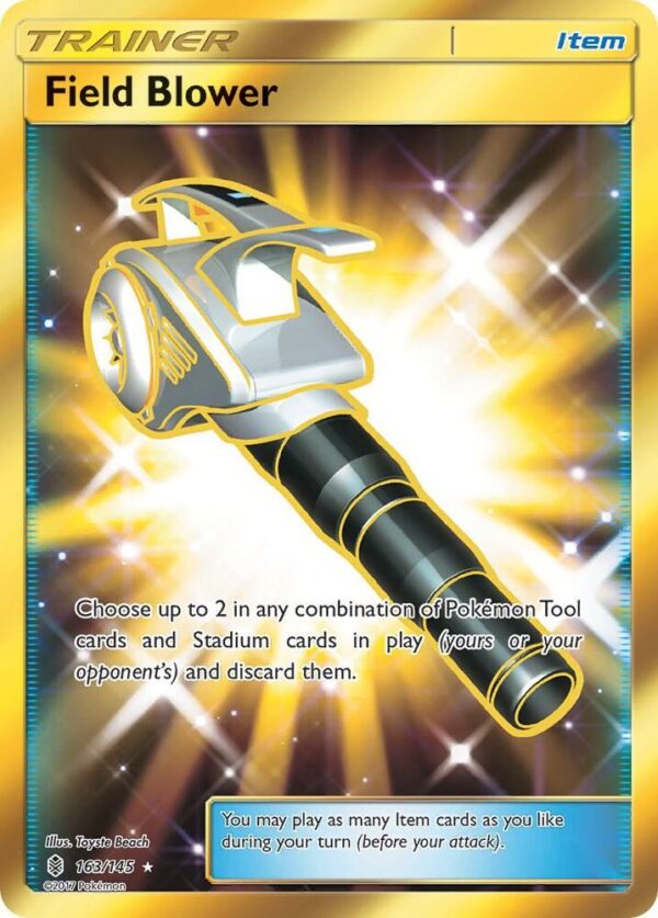 Field Blower (Secret) 163/145 Holofoil SM – Guardians Rising