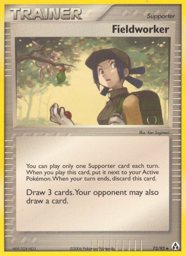 Fieldworker 73/92 Reverse Holofoil Legend Maker