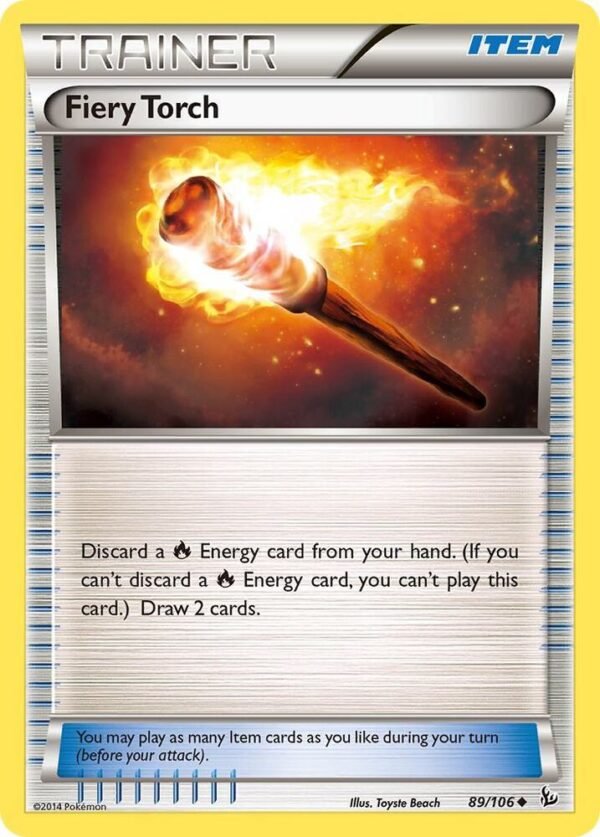Fiery Torch 89/106 Normal XY – Flashfire
