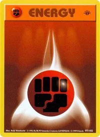 Fighting Energy | 097/102 | 1st Edition | Base Set (Shadowless)