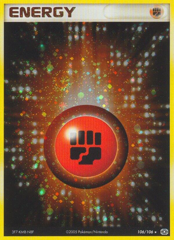 Fighting Energy 106/106 Holofoil Emerald Fighting Energy 106/106 Holofoil Emerald