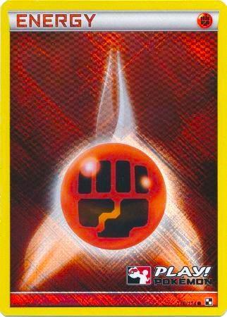 Fighting Energy 110/114 (Play! Pokemon) Holofoil League & Championship Cards Fighting Energy 110/114 (Play! Pokemon) Holofoil League & Championship Cards