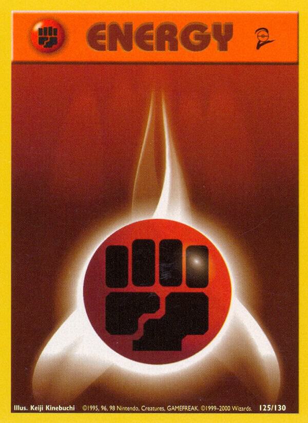 Fighting Energy 125/130 Normal Base Set 2