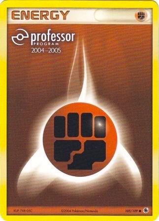 Fighting Energy (2004-2005) 105/109 Normal Professor Program Promos