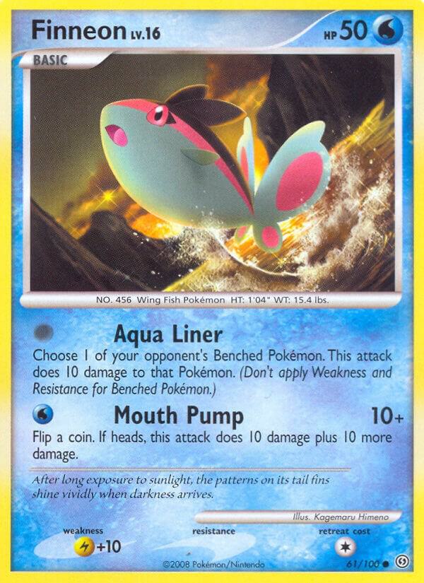Finneon 61/100 Reverse Holofoil Stormfront