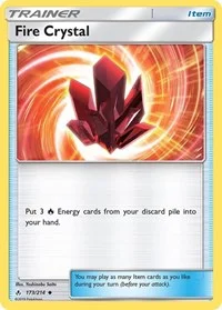 Fire Crystal | 173/214 | Reverse Holofoil | SM - Unbroken Bonds