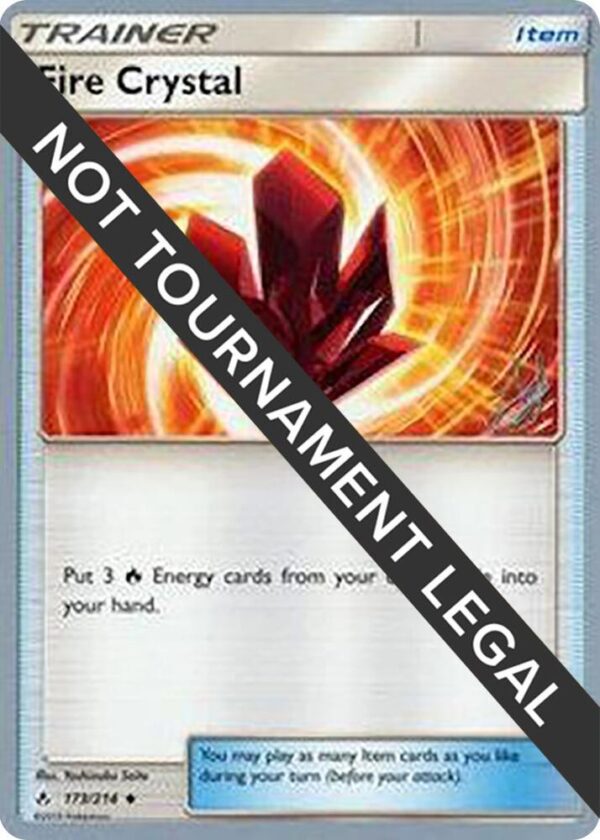 Fire Crystal 2019 (Henry Brand) 173/214 Normal World Championship Decks