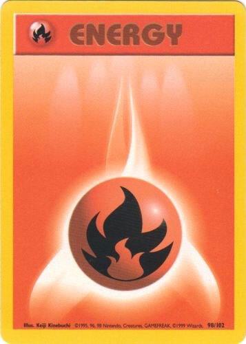 Fire Energy 098/102 Normal Base Set Fire Energy 098/102 Normal Base Set