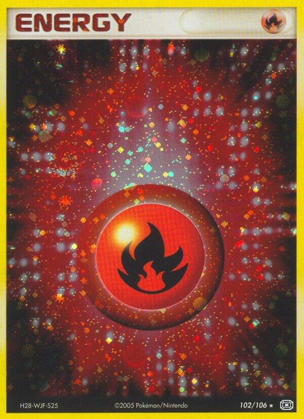 Fire Energy 102/106 Holofoil Emerald Fire Energy 102/106 Holofoil Emerald