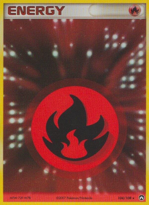 Fire Energy 104/108 Holofoil Power Keepers
