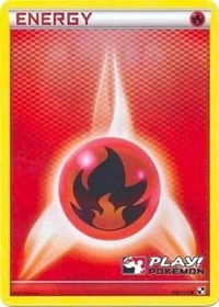 Fire Energy | 106/114 (Play! Pokemon) | Holofoil | League & Championship Cards