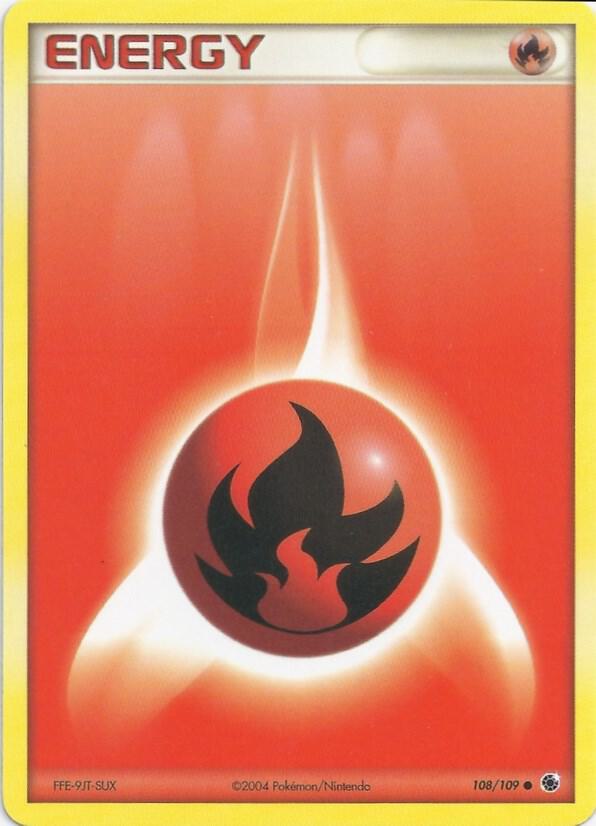 Fire Energy 108 Normal EX Battle Stadium