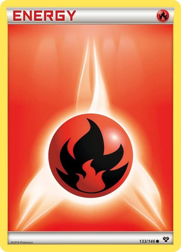 Fire Energy 133/146 Normal XY Base Set