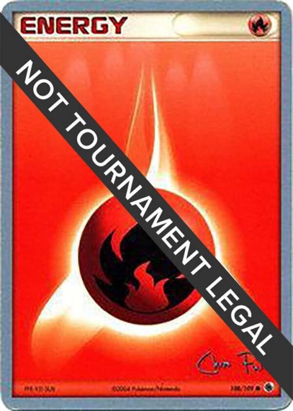 Fire Energy 2004 (Chris Fulop) 108/109 Normal World Championship Decks