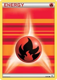 Fire Energy | 76/83 | Reverse Holofoil | Generations