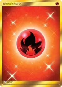 Fire Energy (Secret) | 167/147 | Holofoil | SM - Burning Shadows