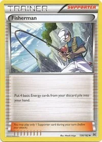 Fisherman | 136/162 | Reverse Holofoil | XY - BREAKthrough