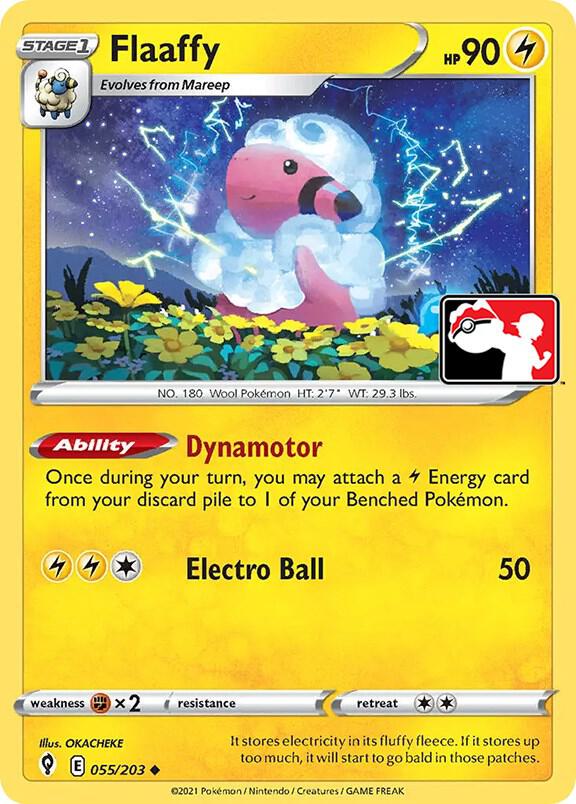 Flaaffy 055/203 Holofoil Prize Pack Series Cards