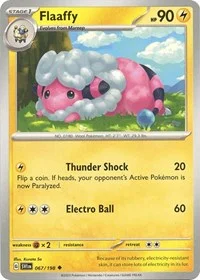 Flaaffy | 067/198 | Reverse Holofoil | SV01: Scarlet & Violet Base Set