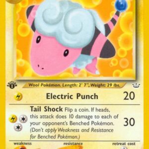 Flaaffy 28/64 1st Edition Neo Revelation