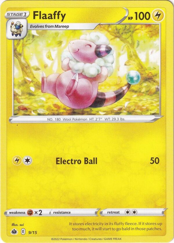 Flaaffy 9/15 009/015 Normal McDonald’s Promos 2022
