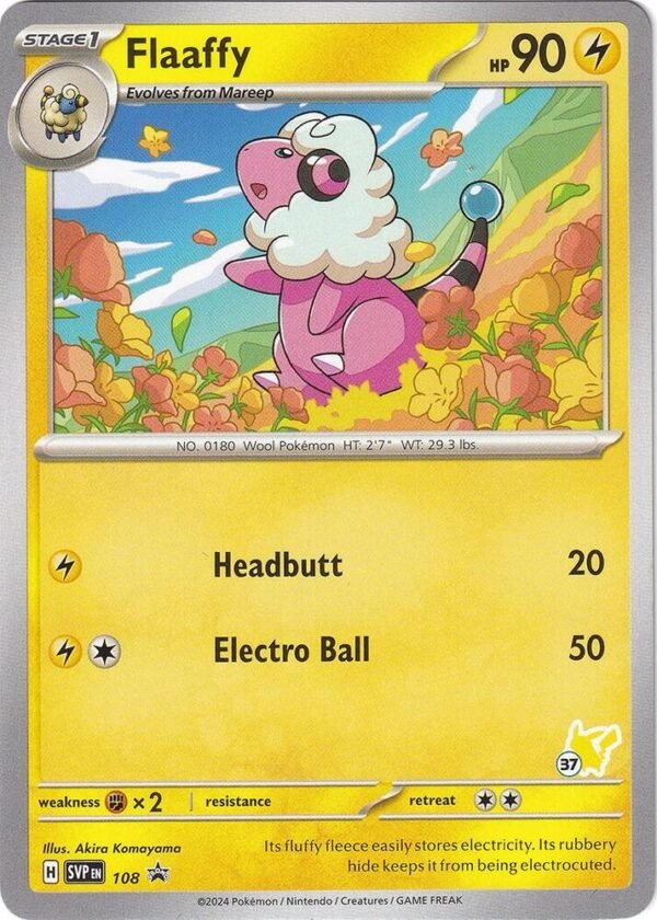 Flaaffy Pikachu 37 108 Normal Battle Academy 2024