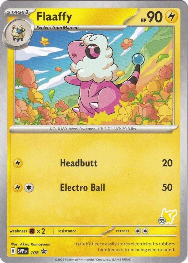 Flaaffy Pikachu 53 108 Normal Battle Academy 2024 Flaaffy Pikachu 53 108 Normal Battle Academy 2024