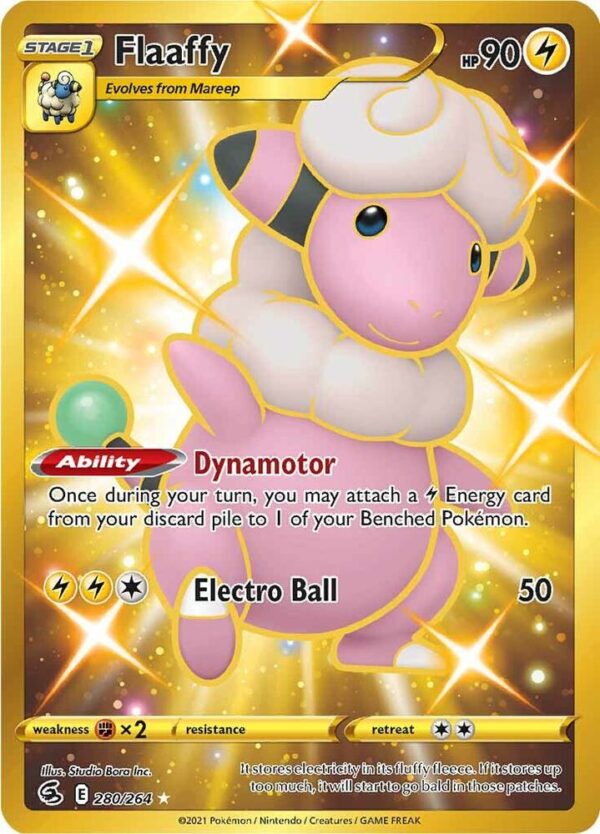 Flaaffy (Secret) 280/264 Holofoil SWSH08: Fusion Strike
