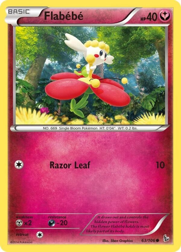 Flabebe (63) 63/106 Normal XY – Flashfire
