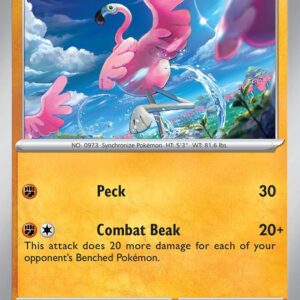 Flamigo 106/182 Reverse Holofoil SV04: Paradox Rift