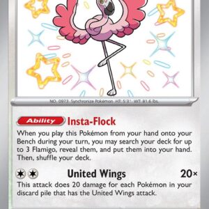 Flamigo 211/091 Holofoil SV: Paldean Fates Flamigo 211/091 Holofoil SV: Paldean Fates