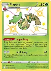 Flapple | SV013/SV122 | Holofoil | Shining Fates: Shiny Vault