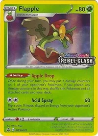 Flapple | SWSH022 (Prerelease) | Holofoil | SWSH: Sword & Shield Promo Cards