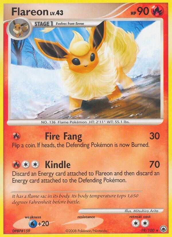 Flareon 19/100 Reverse Holofoil Majestic Dawn Flareon 19/100 Reverse Holofoil Majestic Dawn