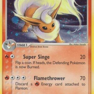 Flareon 5/100 Holofoil Sandstorm