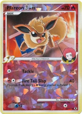 Flareon E4 60/111 (Cracked Ice) 060/111 Reverse Holofoil Miscellaneous Cards & Products