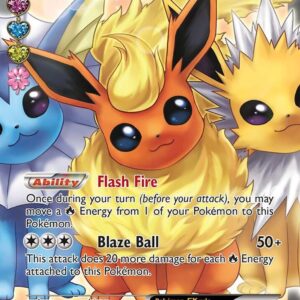 Flareon EX (Full Art) RC28/RC32 Holofoil Generations: Radiant Collection