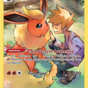 Flareon TG01/TG30 Holofoil SWSH09: Brilliant Stars Trainer Gallery