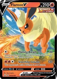 Flareon V | SWSH149 | Holofoil | SWSH: Sword & Shield Promo Cards
