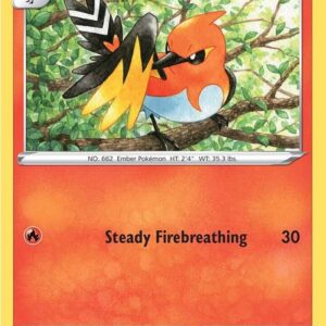 Fletchinder 028/195 Normal SWSH12: Silver Tempest