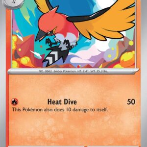 Fletchinder 029/193 Reverse Holofoil SV02: Paldea Evolved