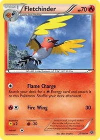 Fletchinder | 27/146 | Reverse Holofoil | XY Base Set