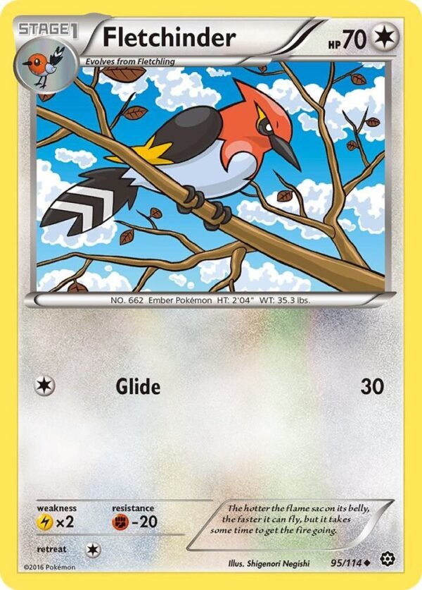 Fletchinder 95/114 Normal XY – Steam Siege