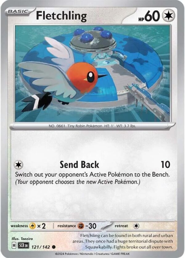 Fletchling 121/142 Normal SV07: Stellar Crown